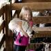 7-year-old Kylie Slocum of Chelsea picks up a young pygmy goat during the Washtenaw County 4-H Youth show at the Washtenaw Farm Council Grounds July 27.
Jeffrey Smith | AnnArbor.com